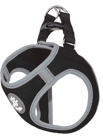 DCA306-01L DocoAthleticaQuickFitRefl.Harness Black