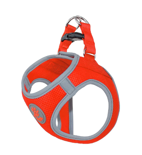 DCA306-S8S D.AthleticaQuickFitRefl.HarnessS.Orange