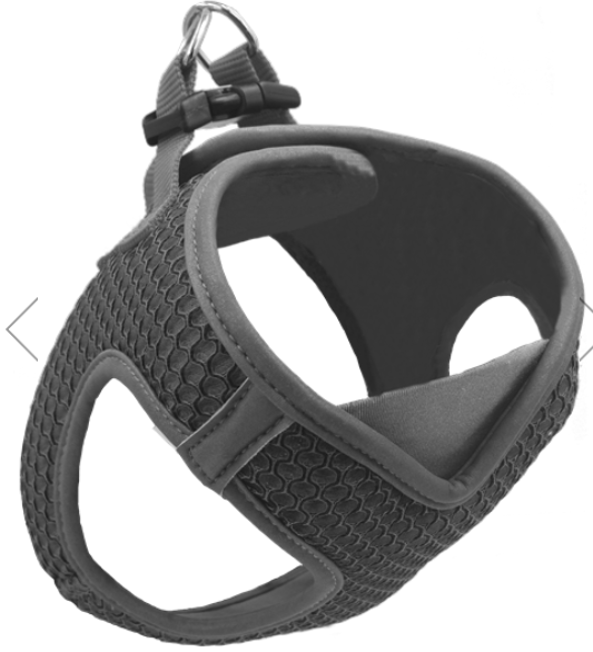 DCA307-01XS Doco Quick Fit Comfort Harness V-Neck Reflective Black