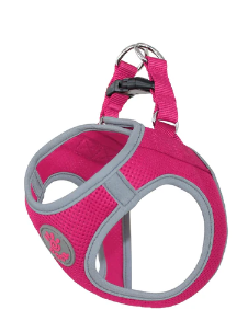 DCA308-04M DocoAthleQuickFitVMeshReflHarnPink