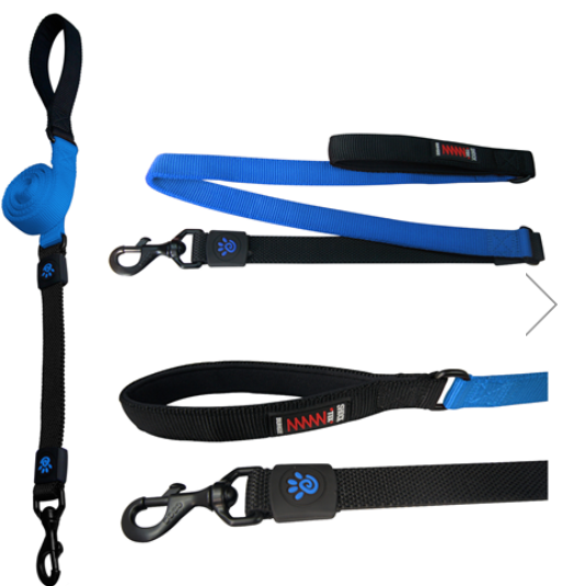 DCB1148-02L Doco Bungee Leash Blue