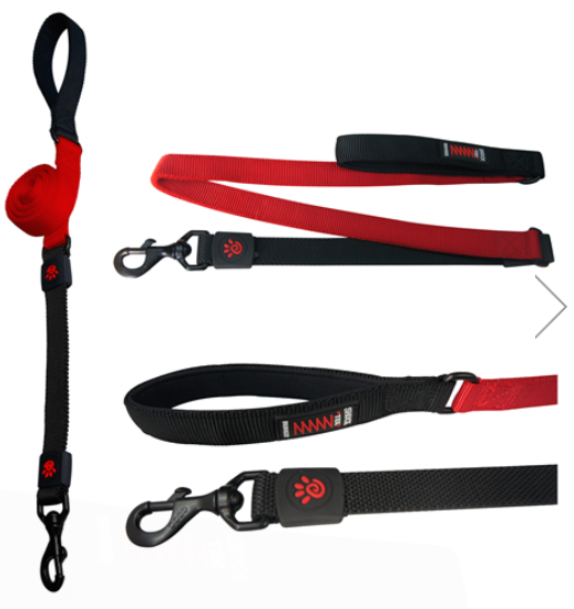 DCB1148-03L Doco Bungee Leash Red