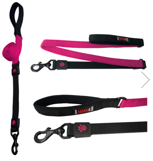 DCB1148-04L Doco Bungee Leash Pink