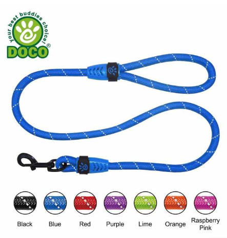 DCROPE2060-S7S Doco Refl. Rope Leash Ver.2 S.lime