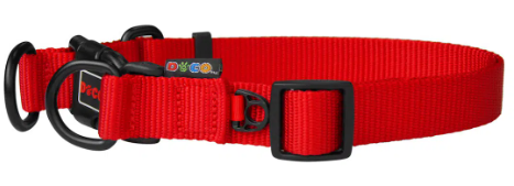 DCS005-03L Doco Double DD Nylon Collar Red