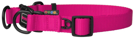 DCS005-04L Doco Double DD Nylon Collar Pink