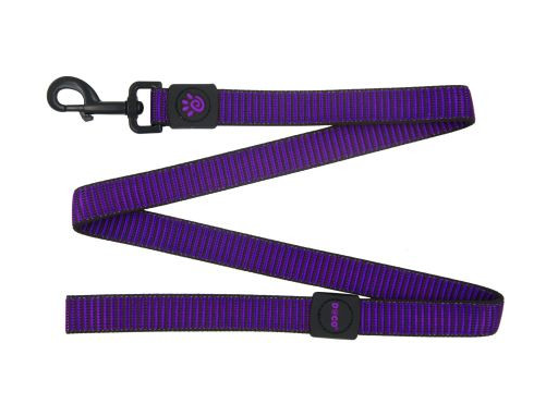 DCS5048-06M Doco Nylon Pattern Leash Purple