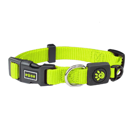 DCSN002-S7L Doco Nylon Collar Safety Lime