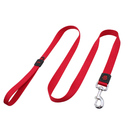 DCSN1048-03L Doco Nylon Leash Red