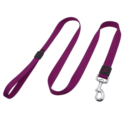 DCSN1048-06M Doco sig. Nylon leash purple