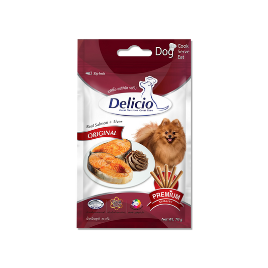 Delicio Original Real Salmon Liver 70g