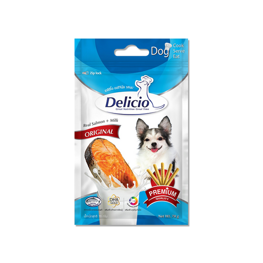 Delicio Original Real Salmon Milk (70g)