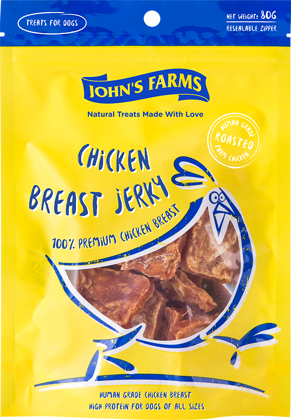 John's Farm Chicken breast jerky 80g