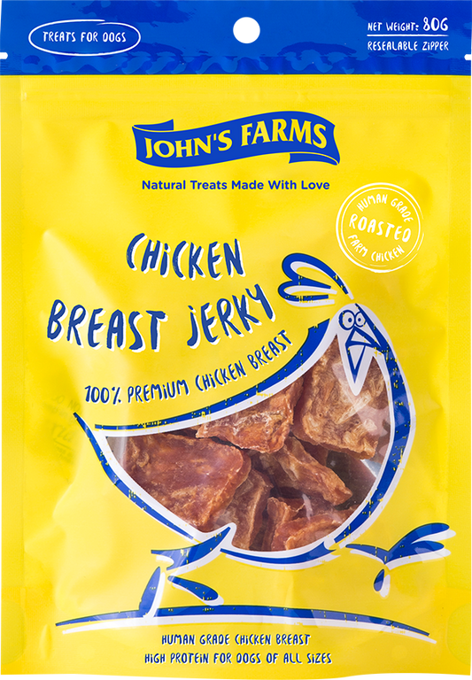 John's Farm Chicken breast jerky 80g