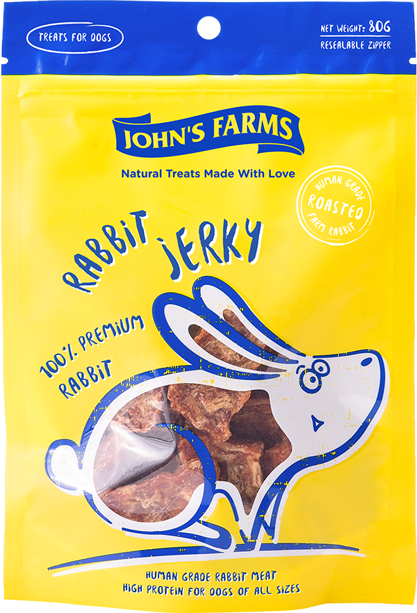 John's Farm Rabbit jerky 80g