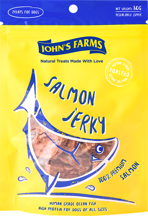 John's Farm Salmon jerky 80g