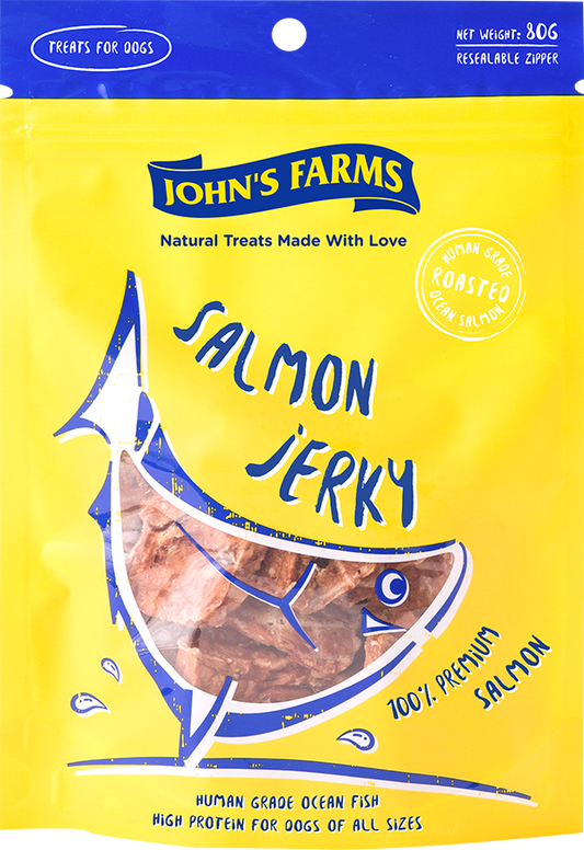 John's Farm Salmon jerky 80g