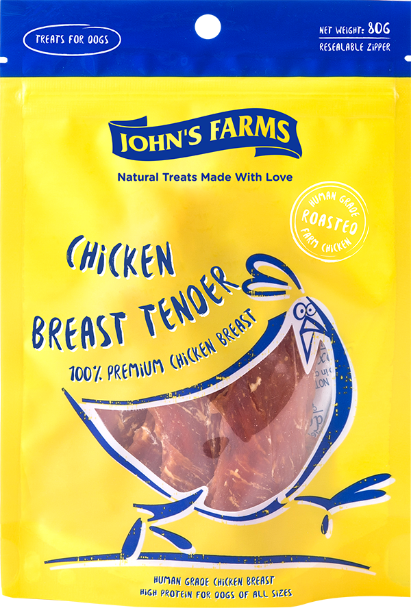 John's Farm chicken breast tender 80g