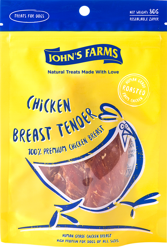 John's Farm chicken breast tender 80g