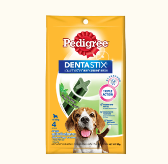 PD Dentastix Med. Green Tea 98g