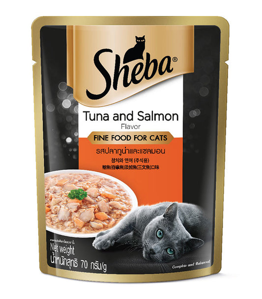 Sheba Tuna & Bream Pouch 70g