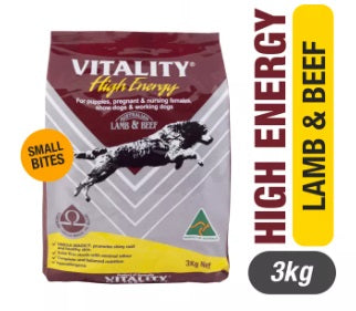 Vitality High Energy Small 4x3Kg