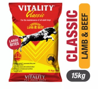 Vitality classic large bites 15x1kg