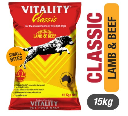 Vitality classic small bite 15x1kg