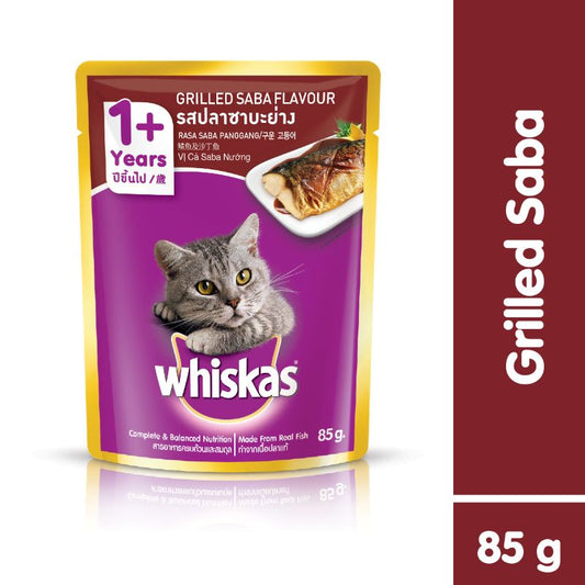 Whiskas Grilled Saba 85g