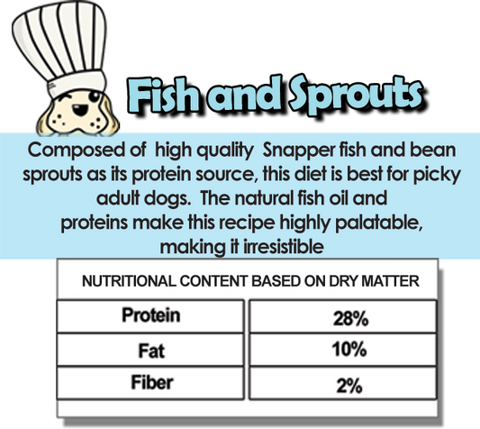 Good Grub Fish & Sprout Gourmet Meal 300g